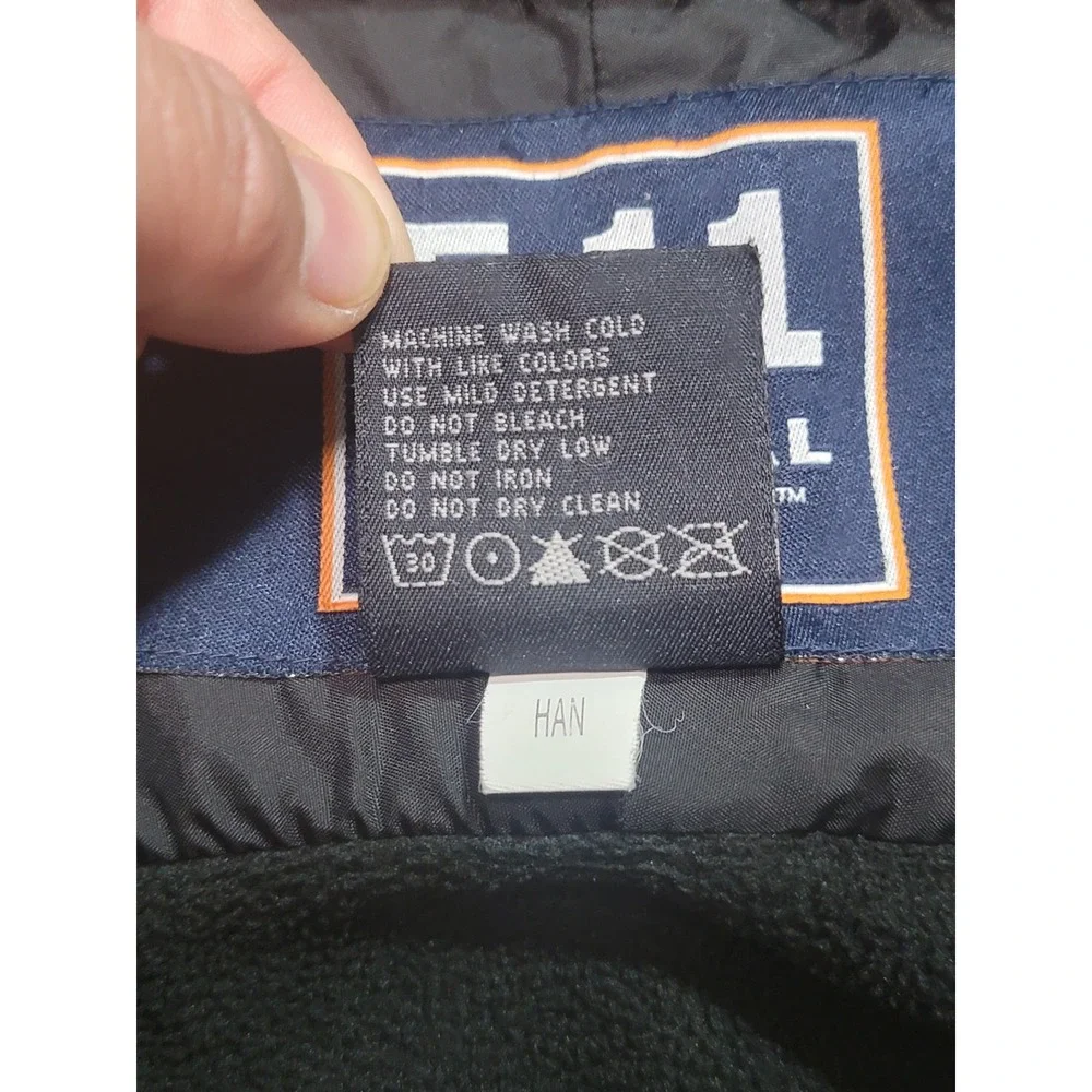 5.11 Tactical Series Fleece Jacket Black‎ Full Zip Men's Size L